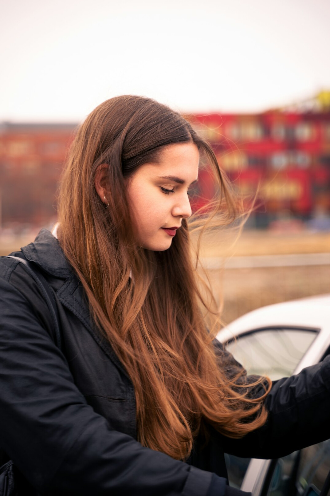 Portrait of a young Turkish-German woman, survey participant